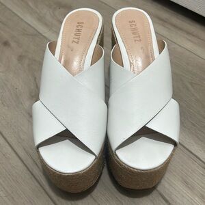 White Schutz Shoes